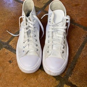 Platform White Converse